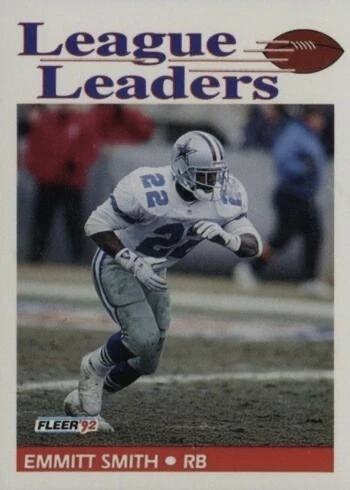 1992 Fleer #453 Emmitt Smith Football Card