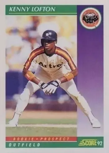1992 Score #845 Kenny Lofton Baseball Card