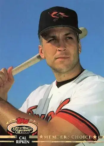1992 Topps Stadium Club #595 Cal Ripken Jr. Baseball Card