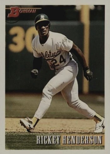 1993 Bowman #625 Rickey Henderson Baseball Card