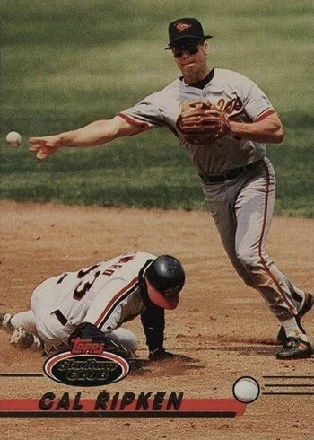 1993 Topps Stadium Club #40 Cal Ripken Jr. Baseball Card