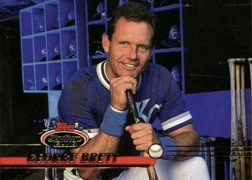 1993 Topps Stadium Club #424 George Brett Baseball Card