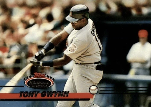 1993 Topps Stadium Club #538 Tony Gwynn Baseball Card