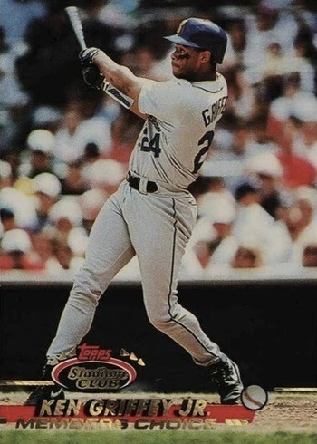 1993 Topps Stadium Club #591 Ken Griffey Jr. Baseball Card