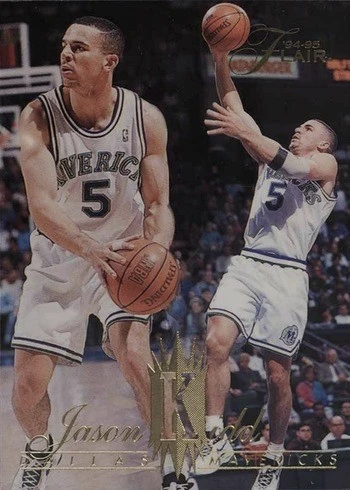 1994 Flair #202 Jason Kidd Rookie Card