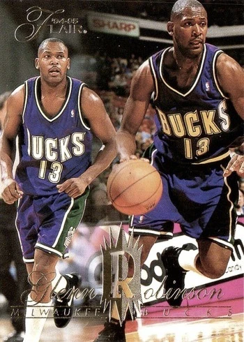 1994 Flair #257 Glenn Robinson Rookie Card