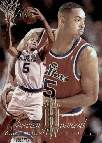 1994 Flair #319 Juwan Howard Rookie Card