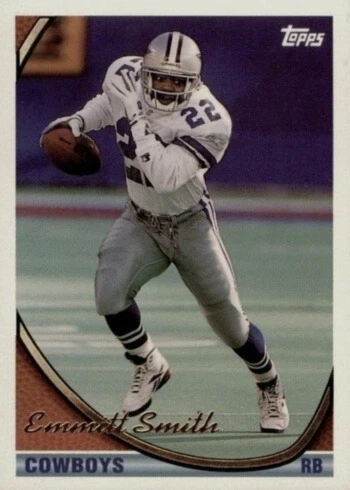 1994 Topps #1 Emmitt Smith Football Card