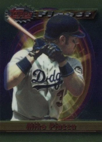 1994 Topps Finest #1 Mike Piazza Baseball Card