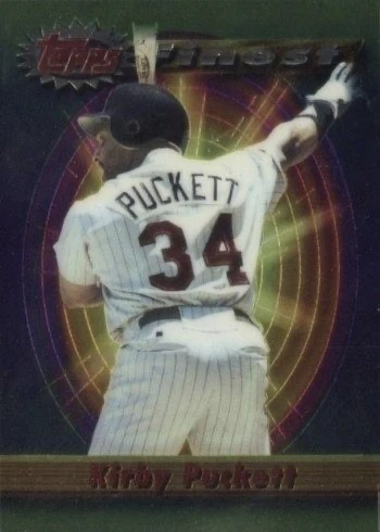 1994 Topps Finest #204 Kirby Puckett Baseball Card