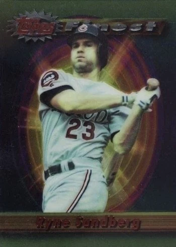 1994 Topps Finest #210 Ryne Sandberg Baseball Card