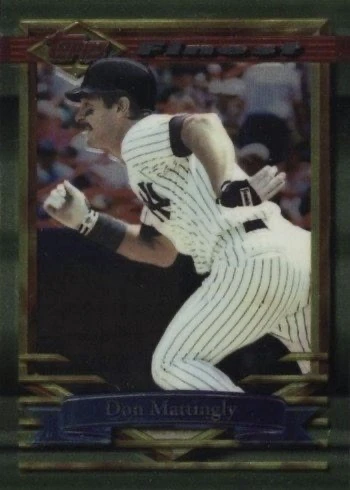 1994 Topps Finest #392 Don Mattingly Baseball Card