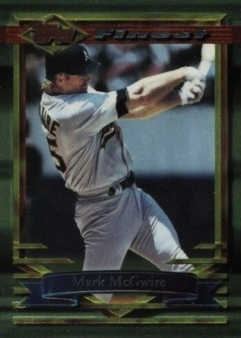 1994 Topps Finest #78 Mark McGwire Baseball Card