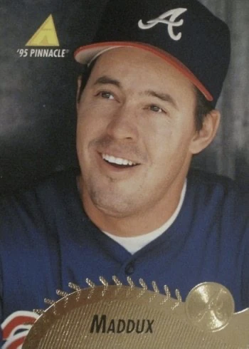 1995 Pinnacle #244 Greg Maddux Baseball Card