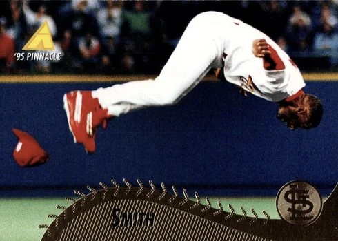 1995 Pinnacle #333 Ozzie Smith Baseball Card