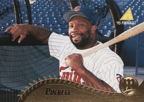 1995 Pinnacle #340 Kirby Puckett Baseball Card