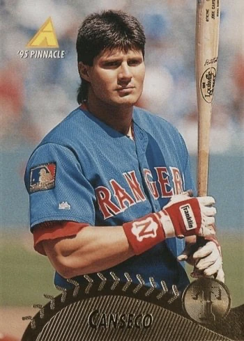 1995 Pinnacle #49 Jose Canseco Baseball Card