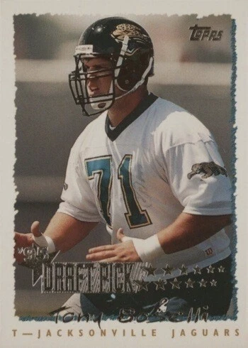 1995 Topps #222 Tony Boselli Rookie Card