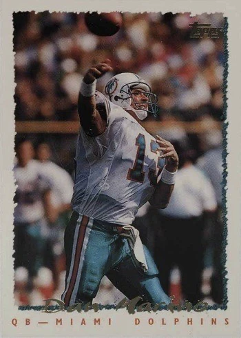 1995 Topps #350 Dan Marino Football Card