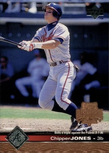 1997 Upper Deck #10 Chipper Jones Baseball Card