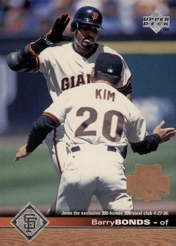1997 Upper Deck #170 Barry Bonds Baseball Card