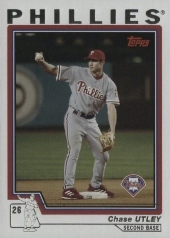 2004 Topps #468 Chase Utley Baseball Card
