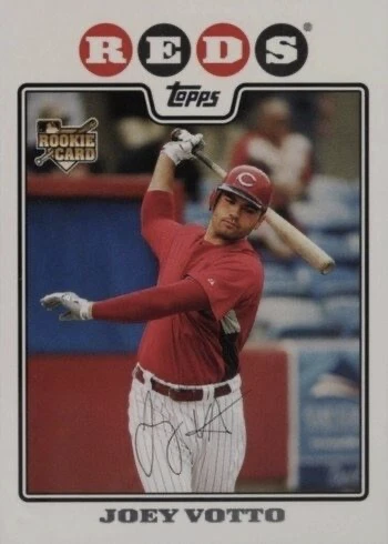 2008 Topps #319 Joey Votto Rookie Card