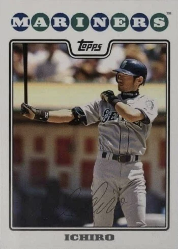 2008 Topps #320 Ichiro Suzuki Baseball Card