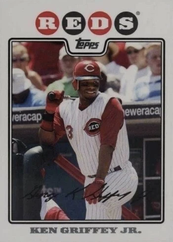 2008 Topps #580 Ken Griffey Jr. Baseball Card