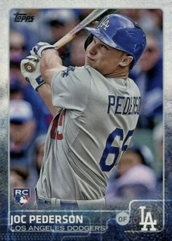 2015 Topps #192 Joc Pederson Rookie Card