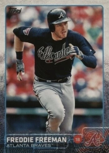 2015 Topps #73 Freddie Freeman Baseball Card