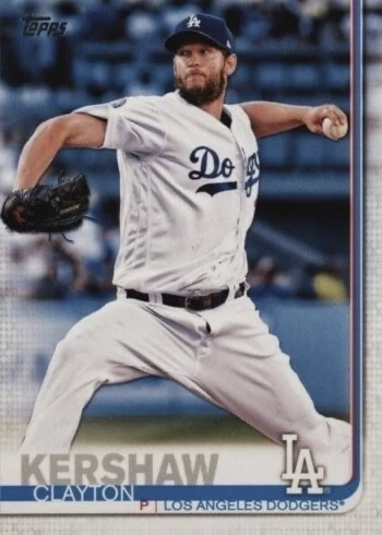 2019 Topps #10 Clayton Kershaw Baseball Card