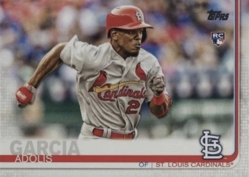 2019 Topps #227 Adolis Garcia Rookie Card