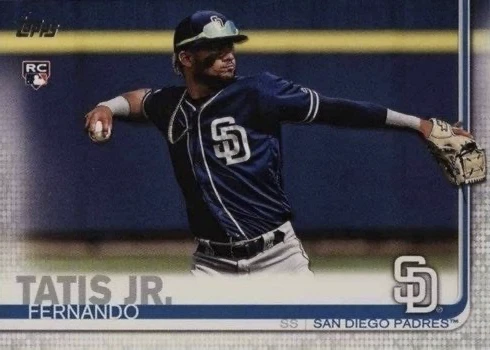 2019 Topps #410 Fernando Tatis Jr. Rookie Card