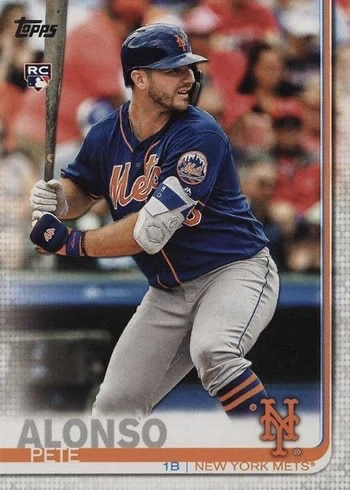 2019 Topps #475 Pete Alonso Rookie Card