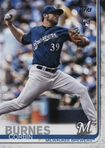 2019 Topps #94 Corbin Burnes Rookie Card