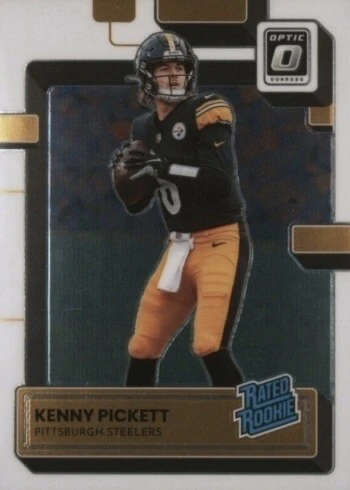 2022 Donruss Optic #201 Kenny Pickett Rookie Card