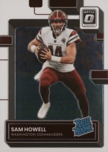2022 Donruss Optic #205 Sam Howell Rookie Card