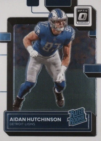 2022 Donruss Optic #213 Aidan Hutchinson Rookie Card