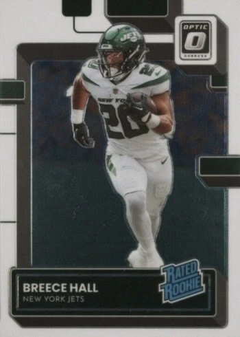 2022 Donruss Optic #214 Breece Hall Rookie Card