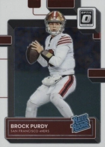 2022 Donruss Optic #277 Brock Purdy Rookie Card