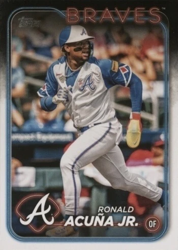 2024 Topps #1 Ronald Acuña Jr. Baseball Card