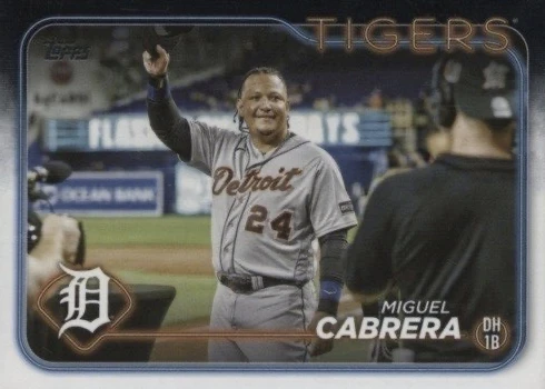 2024 Topps #201 Miguel Cabrera Baseball Card