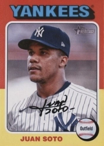 2024 Topps Heritage #143 Juan Soto Baseball Card
