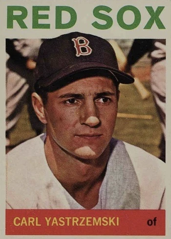 1964 Topps #210 Carl Yastrzemski Baseball Card