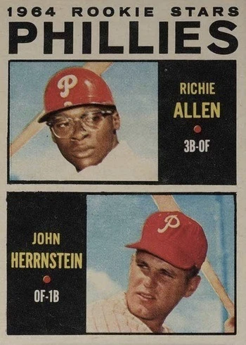 1964 Topps #243 Dick Allen Rookie Card