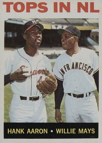1964 Topps #423 Hank Aaron