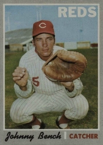 1970 Topps #660 Johnny Bench Baseball Card