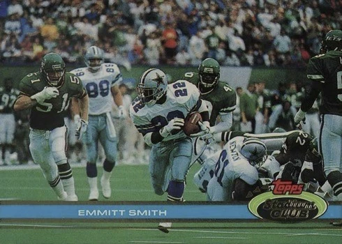 1991 Topps Stadium Club #2 Emmitt Smith Football Card