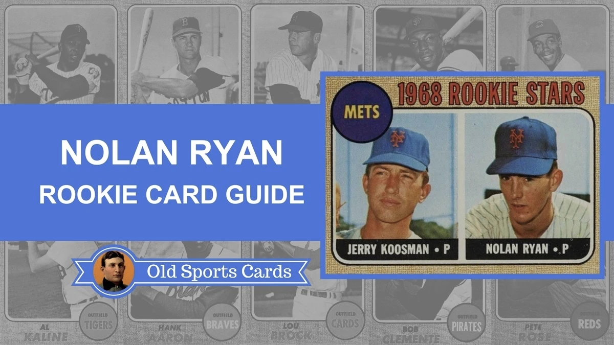A Collage of Nolan Ryan Rookie Cards